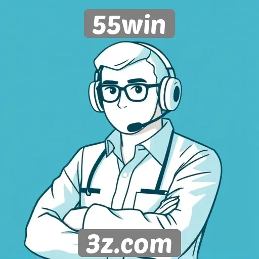 Suporte ao cliente no 55win