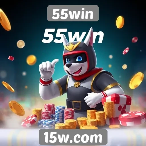 Funcionalidades exclusivas do site 55win