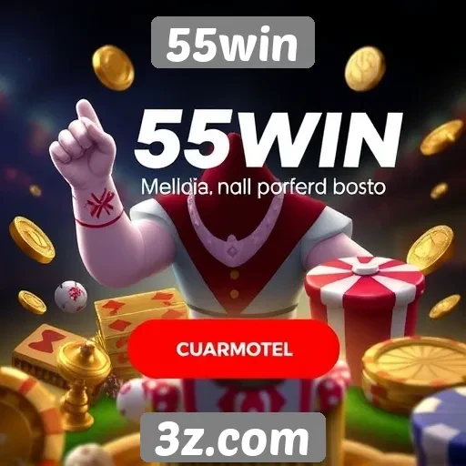 Ofertas e promoções disponíveis na plataforma 55win