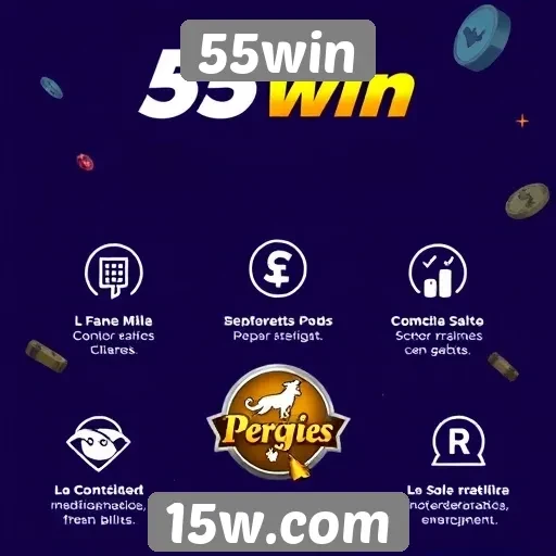 Principais características do 55win para jogadores