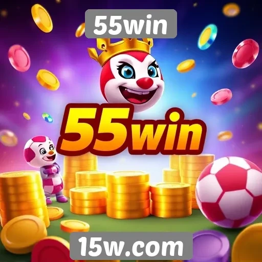 Funcionamento da plataforma de jogos 55win